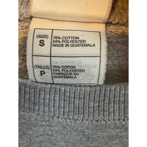 Disney Store Mickey Mouse Graphic Sweatshirt Gray Crewneck Pullover Size Small - Picture 4 of 6